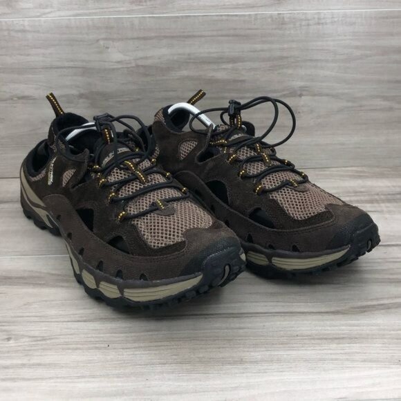 Mountrek Sandals Men\'s 13 M Brown Suede Hiking Outdoors Shoes main image 9
